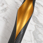 Sculptural Banana Leaf in Brass