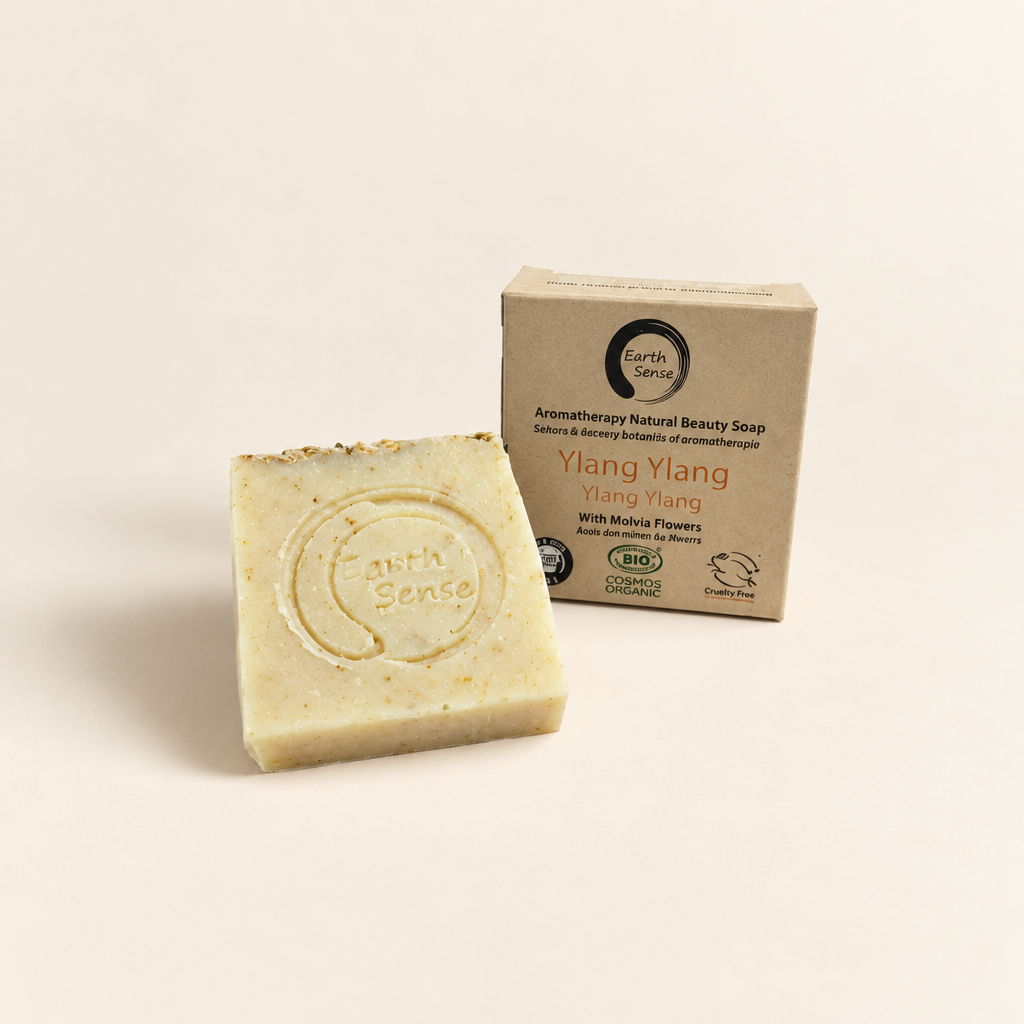 Ylang Ylang & Blue Cornflower Organic Soap – 90 g